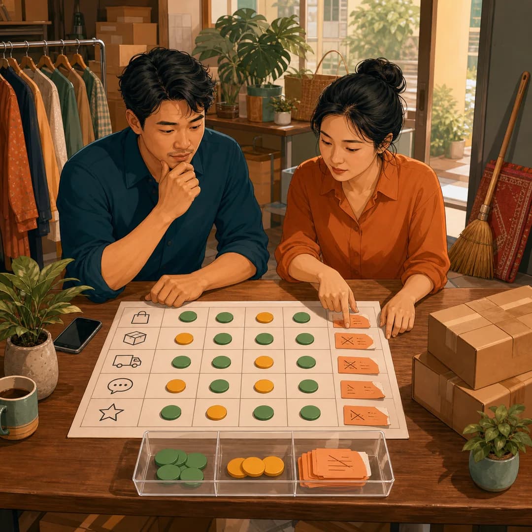 Bảng báo cáo cân bằng giữa kết quả tốt, lỗi, ngoại lệ, công sức và phần chưa biết