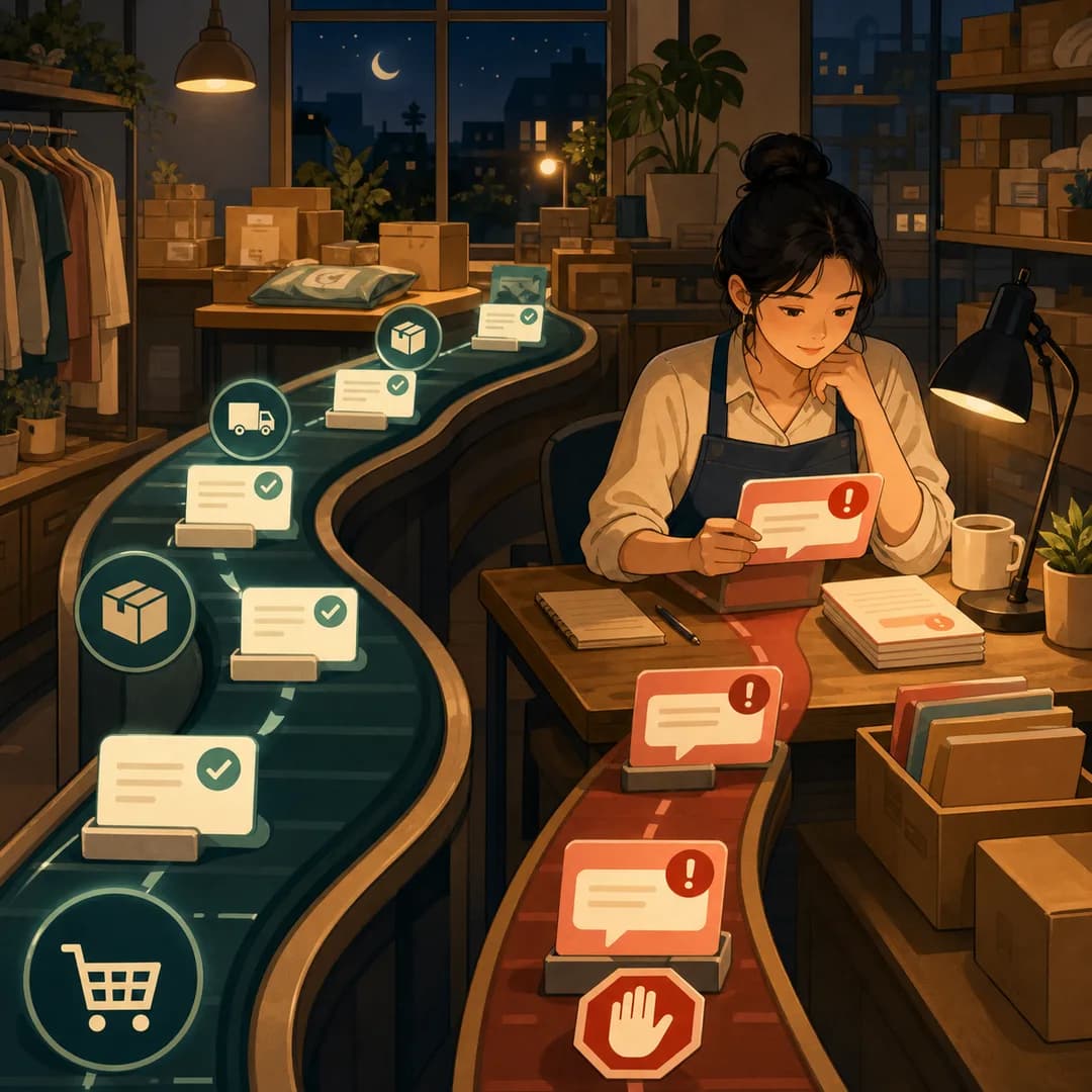 Luồng việc thường đi tiếp trong đêm còn thẻ ngoại lệ dừng tại bàn người kiểm tra