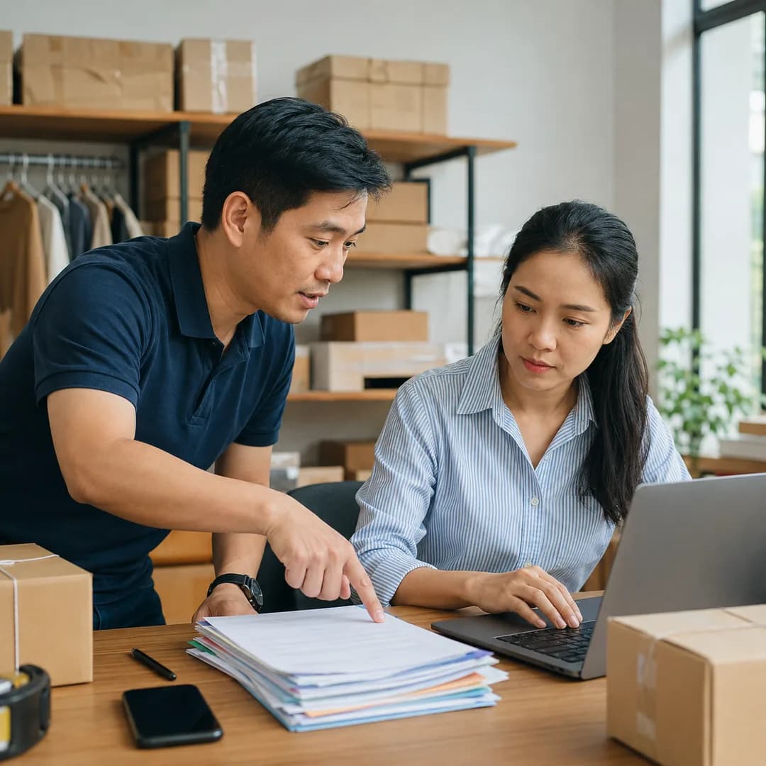 Chủ doanh nghiệp Việt Nam cùng đội vận hành xem các dấu hiệu cần đánh giá trước khi tự động hóa