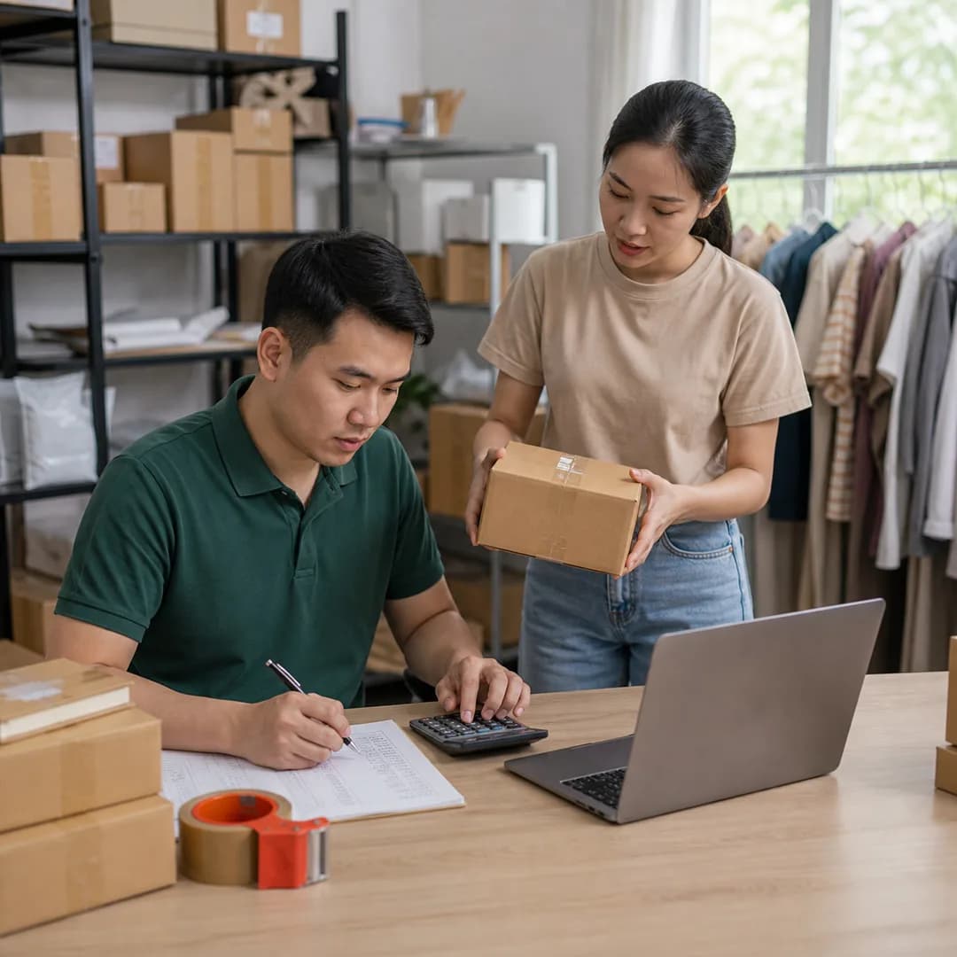Chủ shop Việt Nam cùng kế toán phân tích chi phí theo kênh và quy trình